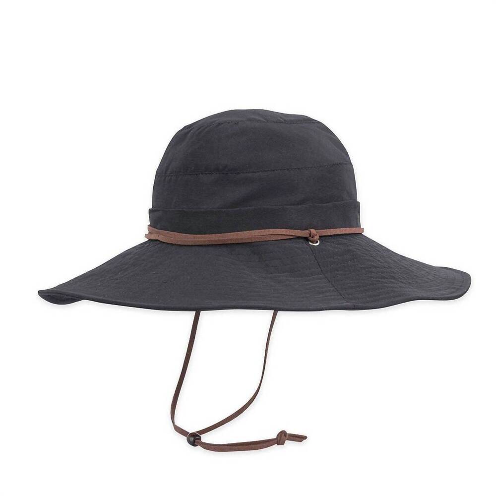 NEW PISTIL women's mina sun hat in black